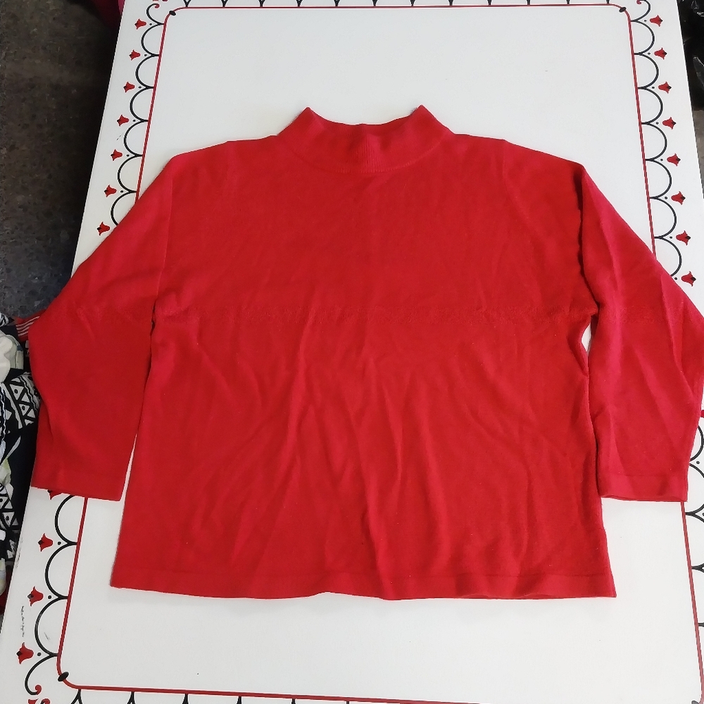 Stefano Basics Red Women's Sweater